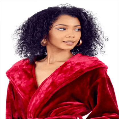 Women’s Plush Hooded Robe - Spa-Worthy Comfort at Home - Plush Fashion Hub