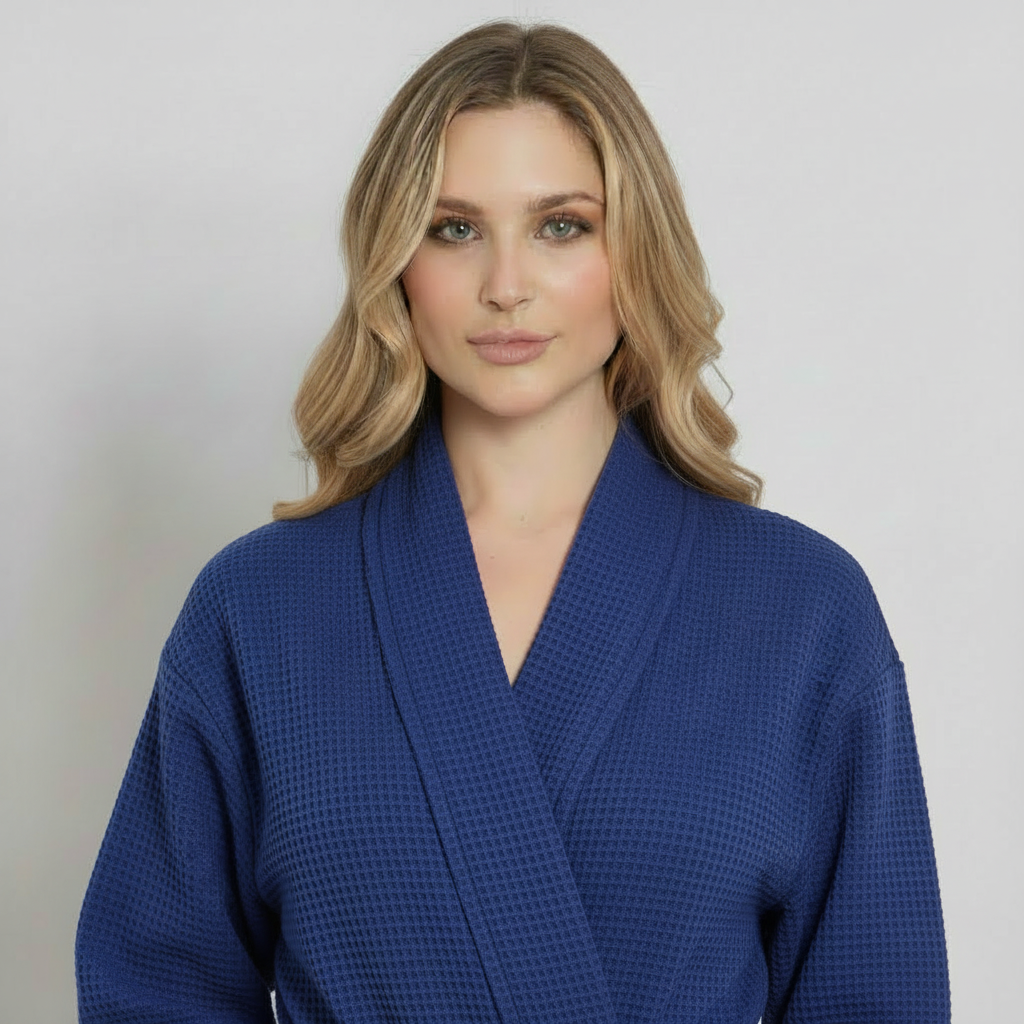 Waffle Robe Womens – Lightweight, Quick-Dry Spa Comfort - Plush Fashion Hub