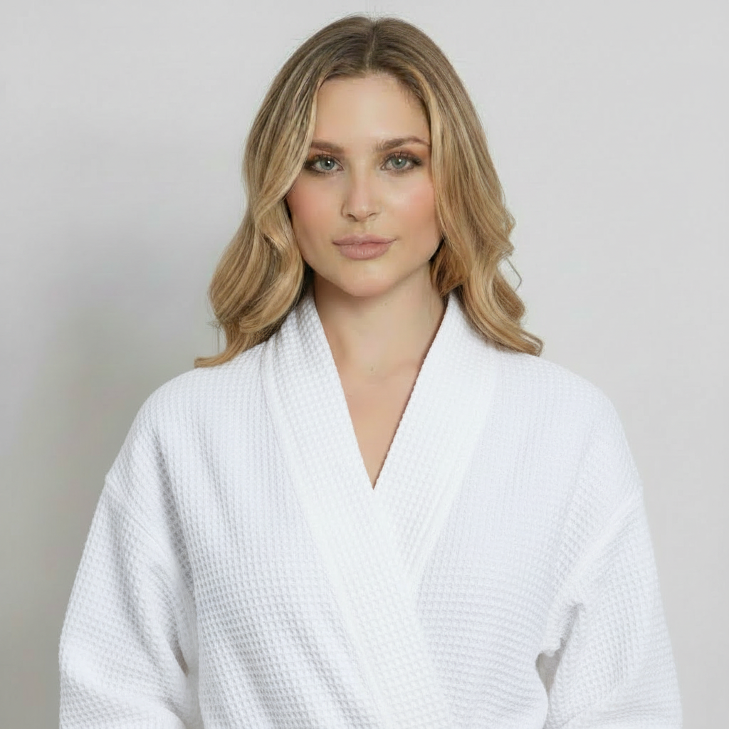 Waffle Robe Womens – Lightweight, Quick-Dry Spa Comfort - Plush Fashion Hub