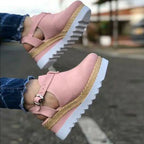 Trendy Attic Store01 women's wedge heel platform shoes featuring a stylish design and comfortable fit.