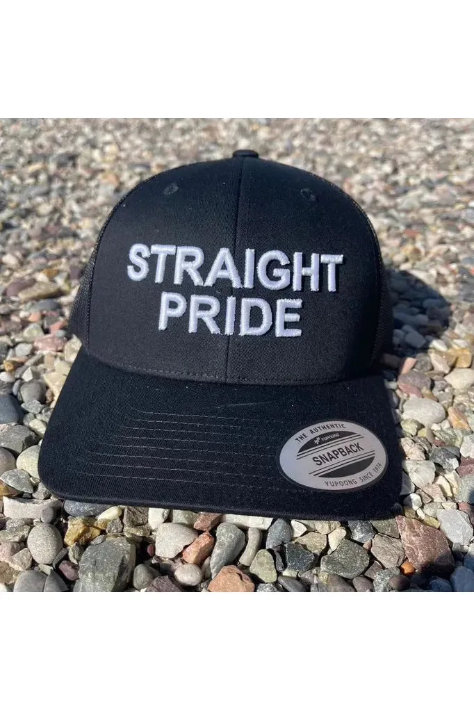 Straight Pride Snapback Hat -clearance Pretty Little Patriot