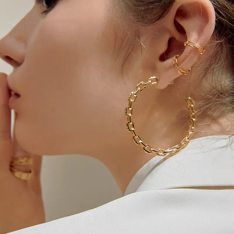 925 silver minimalist hoop earrings and studs, stylish jewelry by Plush Fashion Hub, featuring sleek, simple designs for everyday wear