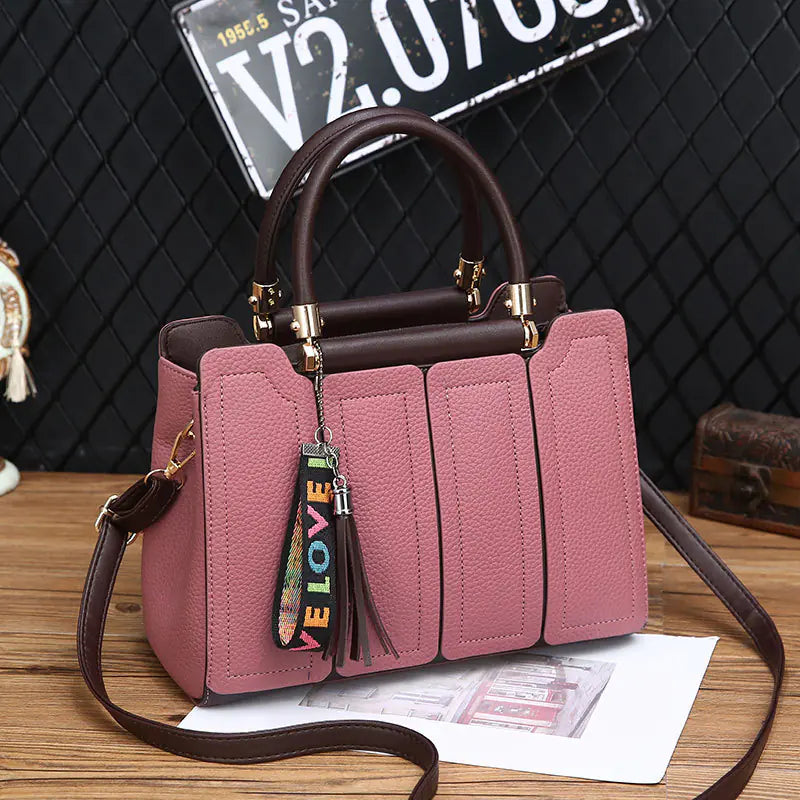 Women's fashion shoulder tote bag by Trendy Attic Store01, stylish purse with sleek design and spacious interior.