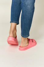 Legend Women's double buckle open toe sandals showing stylish design and comfortable summer footwear for women.