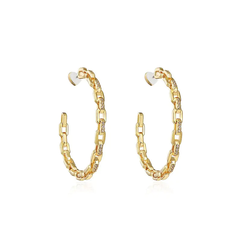925 silver minimalist hoop earrings and studs, stylish and simple jewelry by Plush Fashion Hub, close-up view showing sleek designs