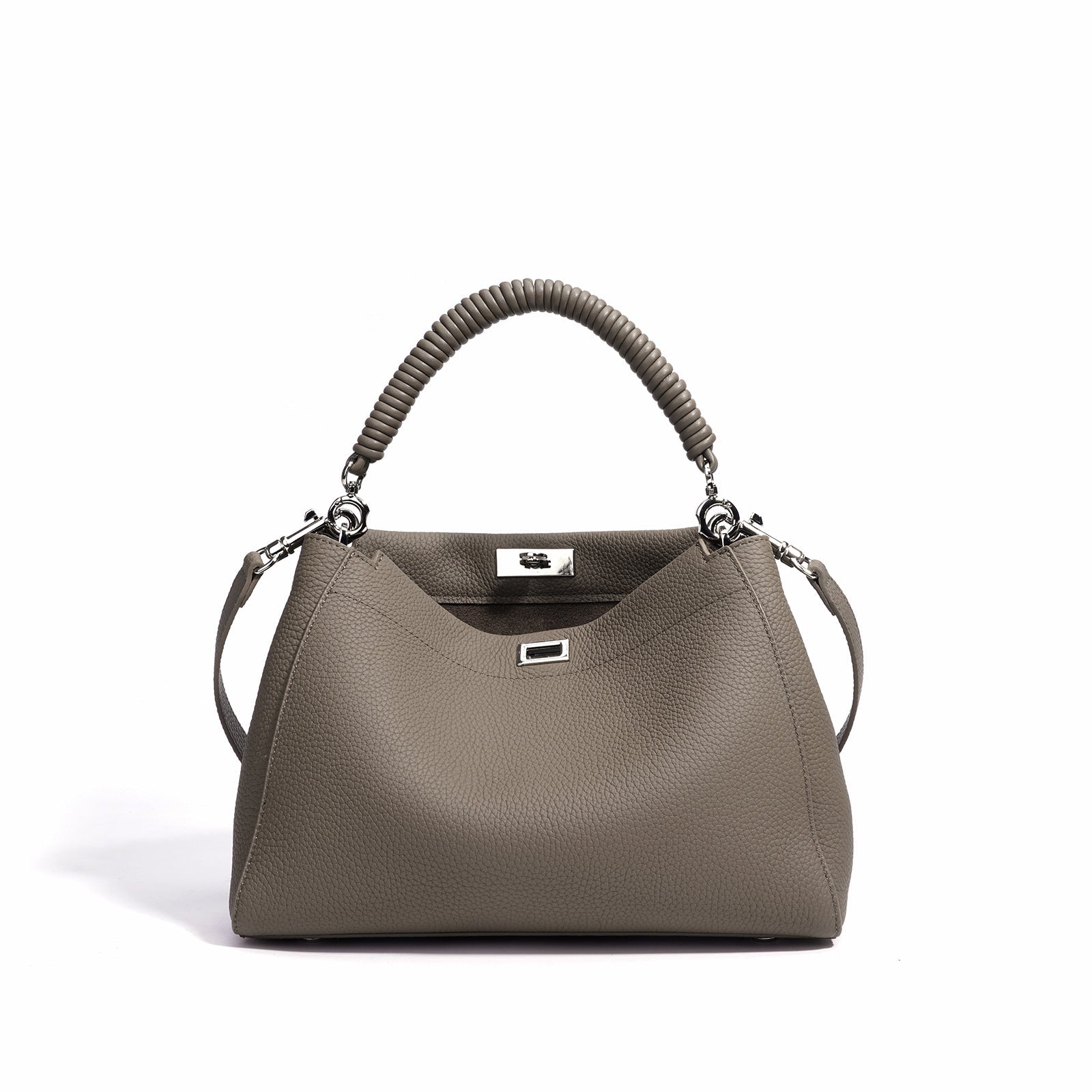 Plush Fashion Hub motorcycle-style large-capacity crossbody bag with multiple compartments and adjustable strap.