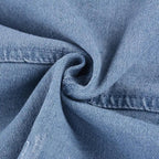 Stevvex women's ripped denim jacket in vintage casual style with puff sleeves, perfect for spring streetwear fashion.