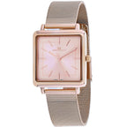 Elegant Oceanaut Women's Traditional watch with a classic design and leather strap, featuring a round dial and gold-tone accents.