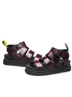 Women's open toe platform sandals with faux leather straps and chunky heel, stylish slide shoes from Trendsi.