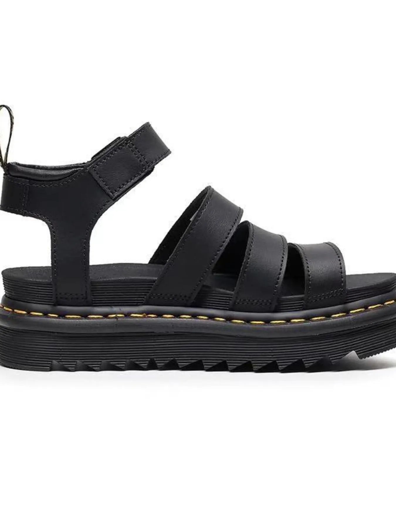 Women's open toe platform sandals with chic faux leather straps, trendy slide design, and chunky sole for a stylish summer look.