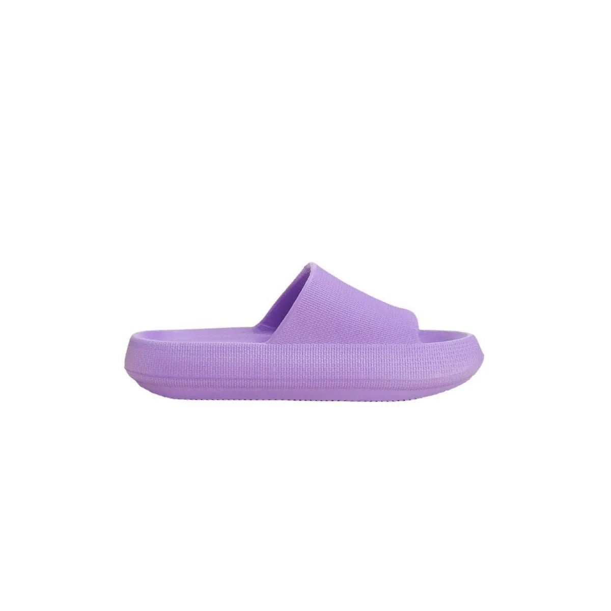 Women's lightweight EVA platform slides by Plush Fashion Hub featuring open-toe, slip-on design and comfortable casual style.