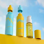 Set of four Phofay exfoliating tools from Plush Fashion Hub, featuring textured surfaces for skincare exfoliation.