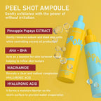 Set of four Phofay Exfoliating products by Plush Fashion Hub, featuring exfoliating scrubs and tools for skincare.