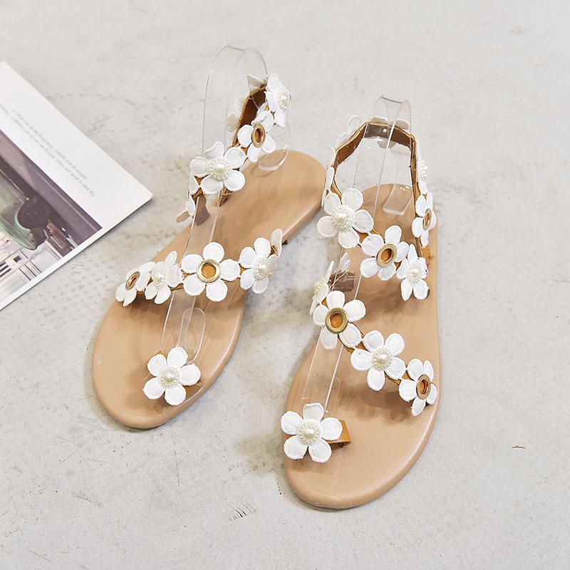 Plus size Roman flat floral pullover slippers by Plush Fashion Hub featuring cozy, floral-patterned fabric and flat slip-on design.