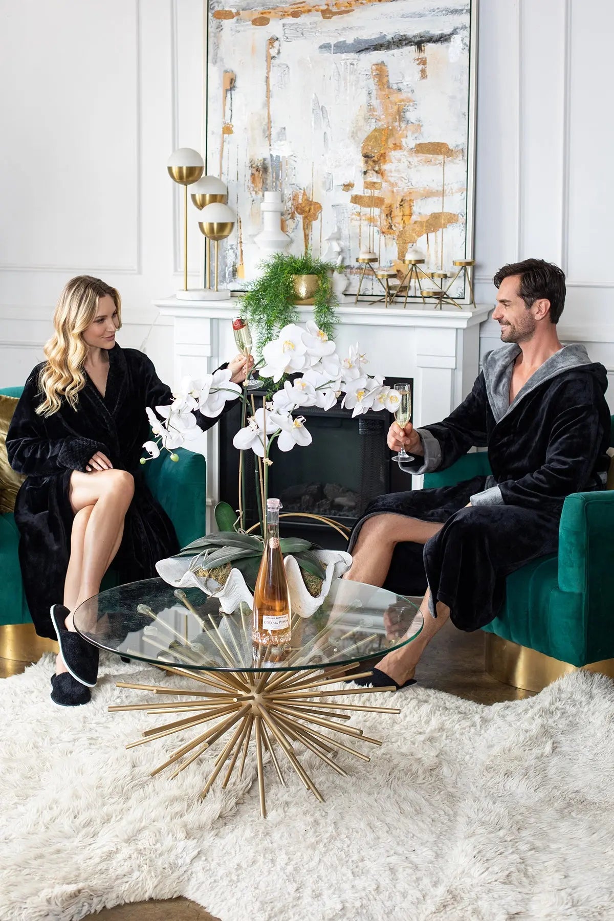 Women's Ultra Soft Plush Bathrobe - Plush Fashion Hub