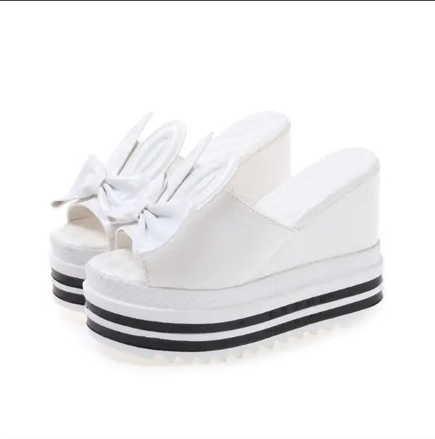 Women's waterproof wedge platform sandals with high heels, featuring stylish straps and a comfortable sole by Trendy Attic Store01.