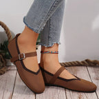 Women's breathable mesh slip-on walking sneakers with round toes and lightweight casual style by Trendsi.