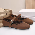 Women's breathable mesh slip-on sneakers by Trendsi, lightweight casual shoes with round toes and comfortable slip-on design.