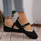 Women's breathable mesh slip-on walking sneakers by Trendsi with round toe design and lightweight casual style.
