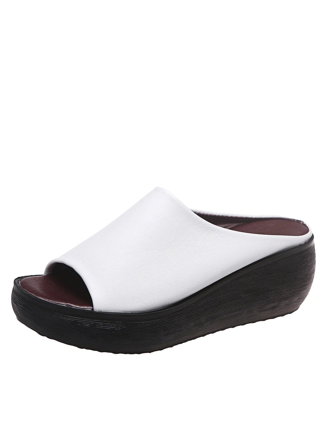 Women fashion platform wedge heel sandals and slippers featuring stylish straps and comfortable design by Trendy Attic Store01.