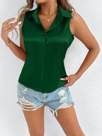 Satin Women Shirt Satin Women Shirt Satin Top Women Summer - Plush Fashion Hub