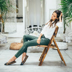 Plush Fashion Hub premium leopard flats shoes with pointed toes and stylish animal print design.