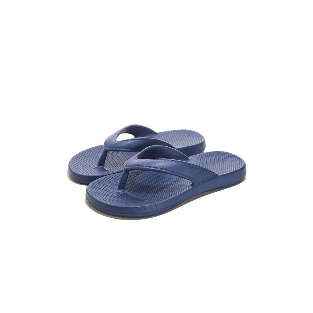 Women's lightweight platform toe post sandals by Trendsi, casual slip-on shoes with cushioned soles and open-toe design.