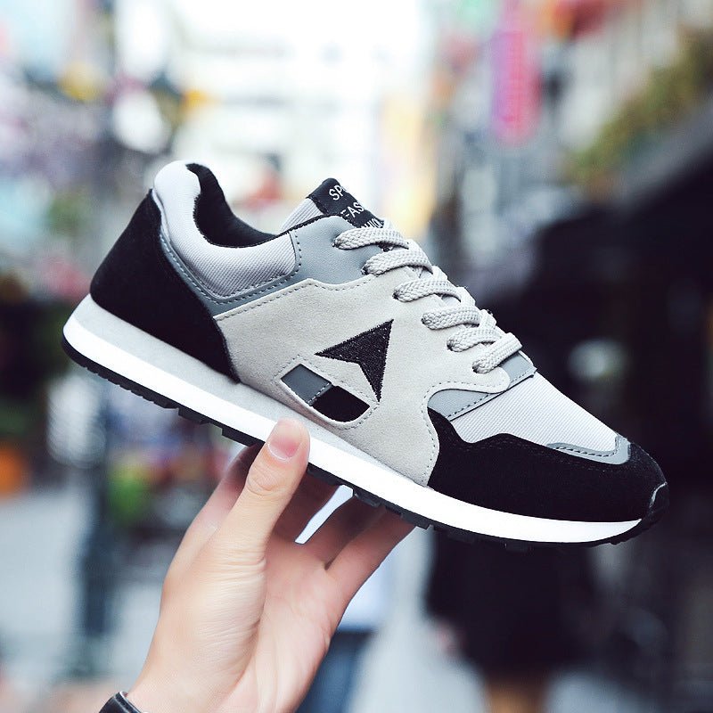 Men's breathable sport casual running shoes by Plush Fashion Hub, featuring lightweight design and stylish athletic look