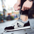 Men's breathable sport casual running shoes by Plush Fashion Hub, featuring a stylish design and lightweight comfort.