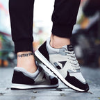 Men's breathable sport casual running shoes by Plush Fashion Hub, featuring lightweight design and comfortable athletic style.