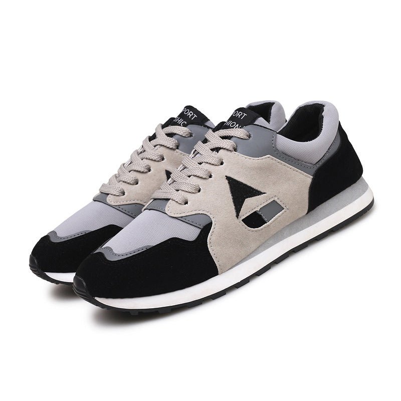 Men's breathable sport casual running shoes by Plush Fashion Hub, featuring lightweight design and stylish athletic footwear.