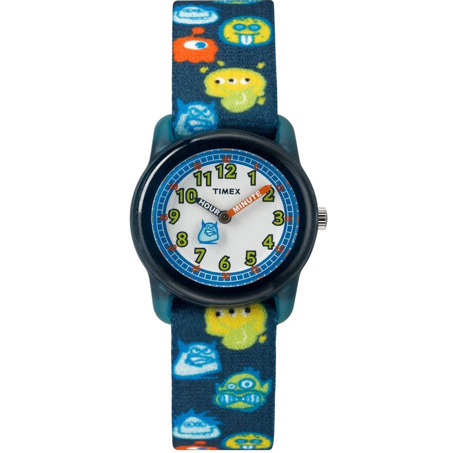 Timex Men's Monster Time watch featuring a bold dial and durable strap, designed for rugged style and everyday wear.