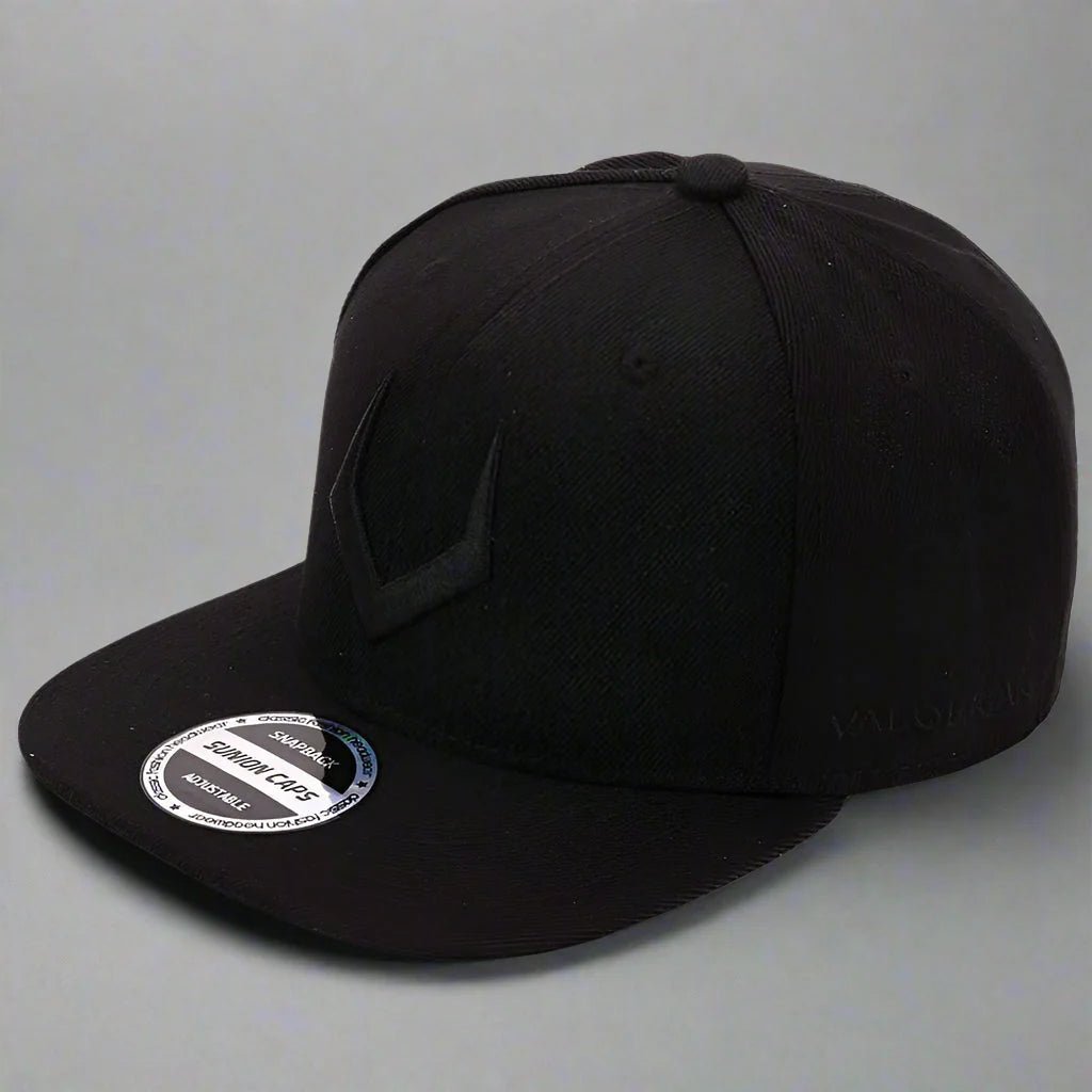 Unisex grey wool snapback hat by FitiqueFit featuring a structured brim and adjustable snap closure.
