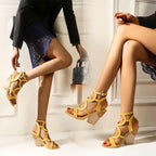 Women's wedge heel sandals with waterproof platform and stylish design, featuring comfortable straps and trendy look.