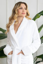 Women's Ultra Soft Plush Bathrobe - Plush Fashion Hub
