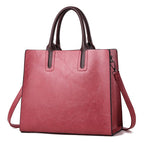 Women’s handbag by Plush Fashion Hub featuring a stylish design, leather texture, and elegant handles.