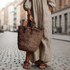 Women’s off-shoulder long-sleeve maxi dress from Plush Fashion Hub, casualwear with flowing fabric and elegant design.